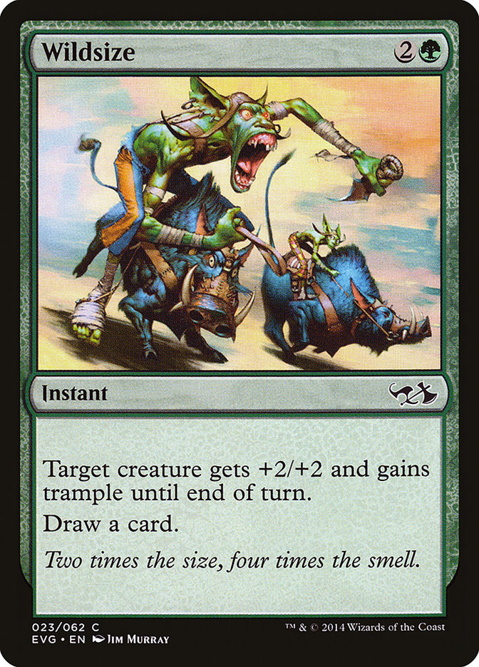 {C} Wildsize (Elves vs. Goblins) [Duel Decks Anthology][EVG 023]