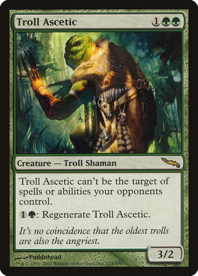 {R} Troll Ascetic [Mirrodin][MRD 135]