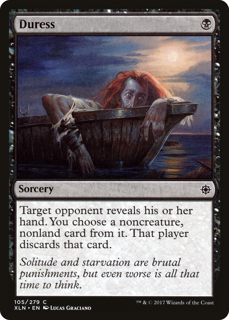 {C} Duress [Ixalan][XLN 105]