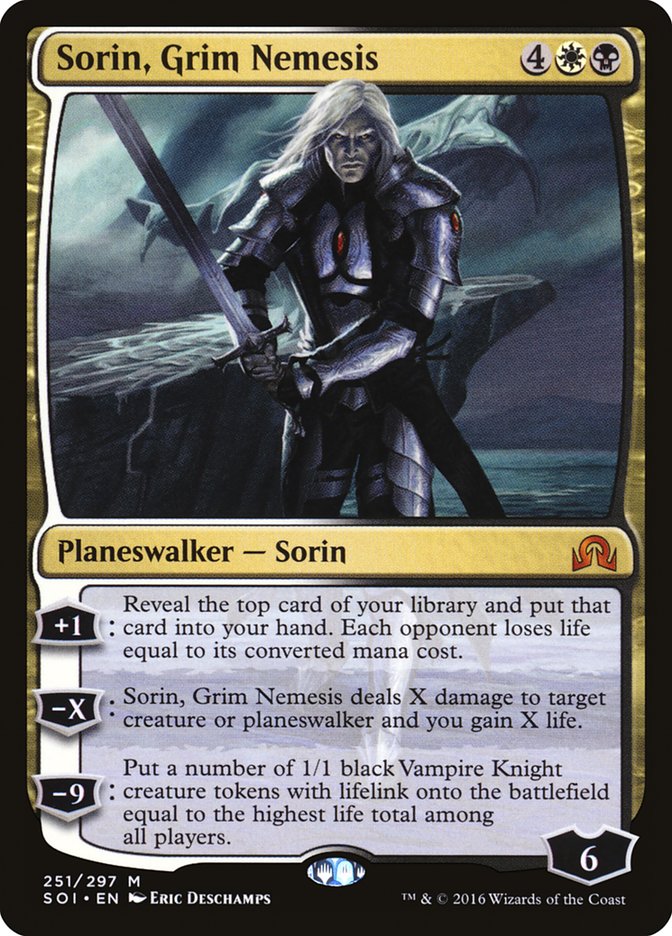 {R} Sorin, Grim Nemesis [Shadows over Innistrad][SOI 251]