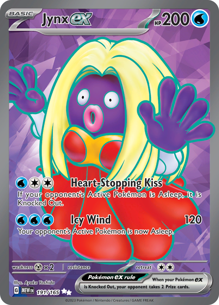 [PKM-R] Jynx ex (191/165) [Scarlet & Violet: 151]