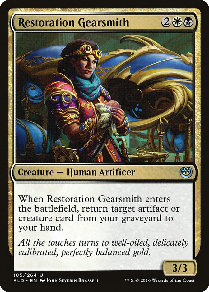 {C} Restoration Gearsmith [Kaladesh][KLD 185]