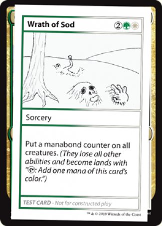 {R} Wrath of Sod (2021 Edition) [Mystery Booster Playtest Cards][CMB1 103]