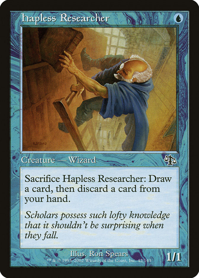 {C} Hapless Researcher [Judgment][JUD 042]