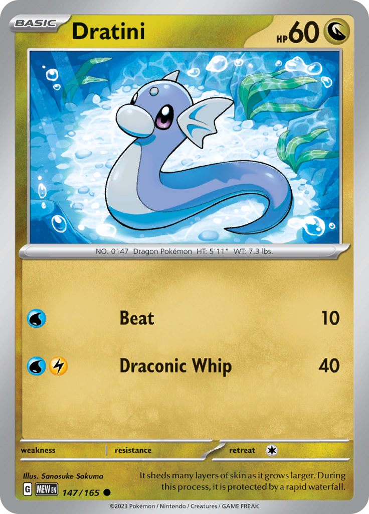 [PKM-C] Dratini (147/165) [Scarlet & Violet: 151]