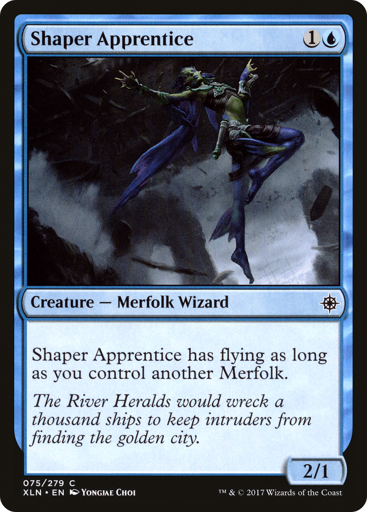 {C} Shaper Apprentice [Ixalan][XLN 075]