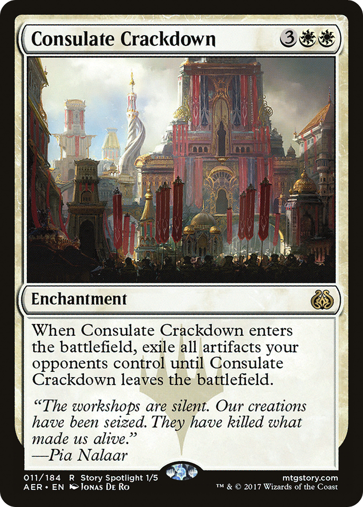 {R} Consulate Crackdown [Aether Revolt][AER 011]