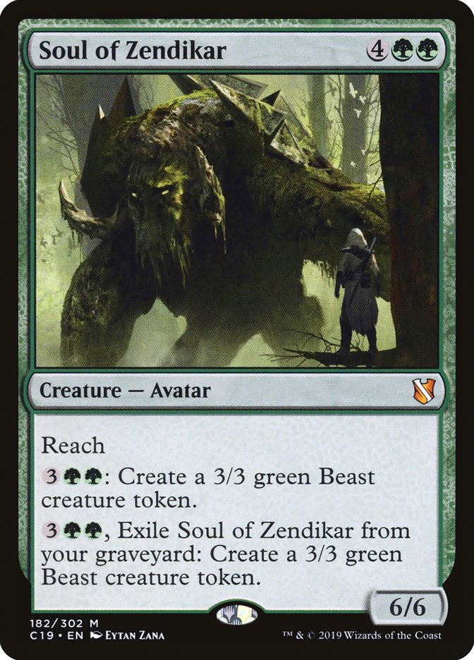 {R} Soul of Zendikar [Commander 2019][C19 182]