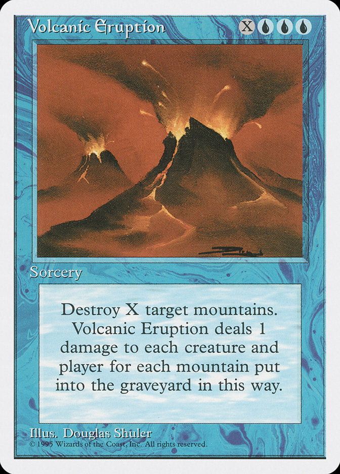 {R} Volcanic Eruption [Fourth Edition][4ED 112]