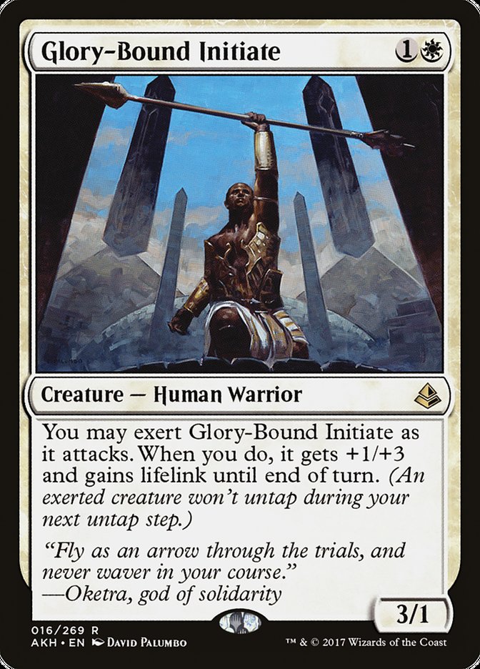 {R} Glory-Bound Initiate [Amonkhet][AKH 016]