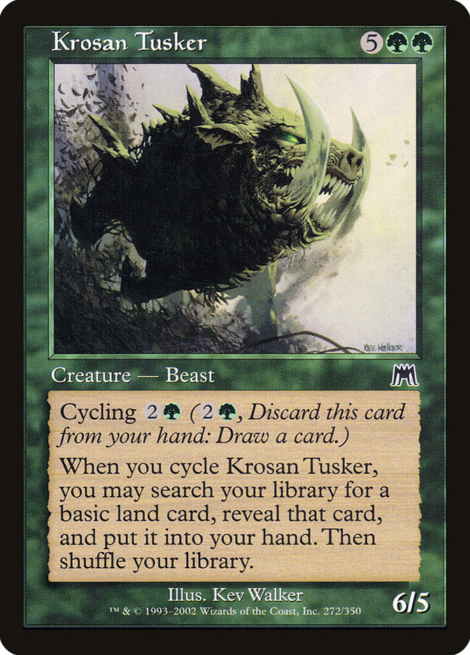 {C} Krosan Tusker [Onslaught][ONS 272]