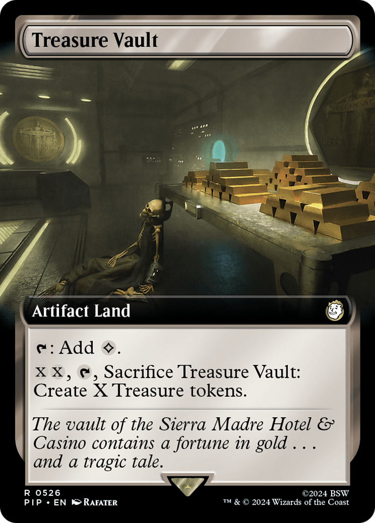 {R} Treasure Vault (Extended Art) [Fallout][PIP 526]