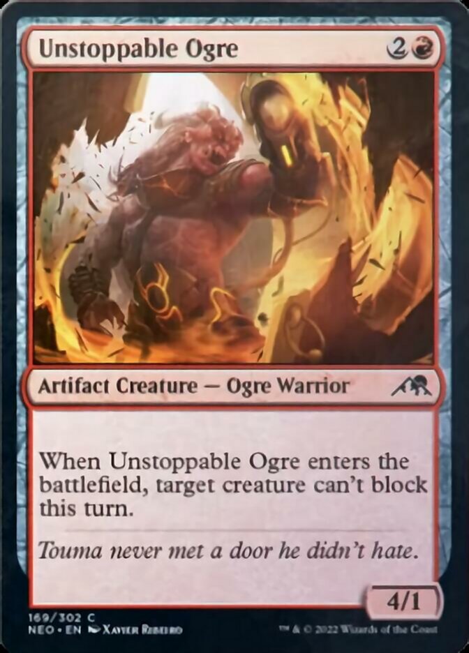 {C} Unstoppable Ogre [Kamigawa: Neon Dynasty][NEO 169]