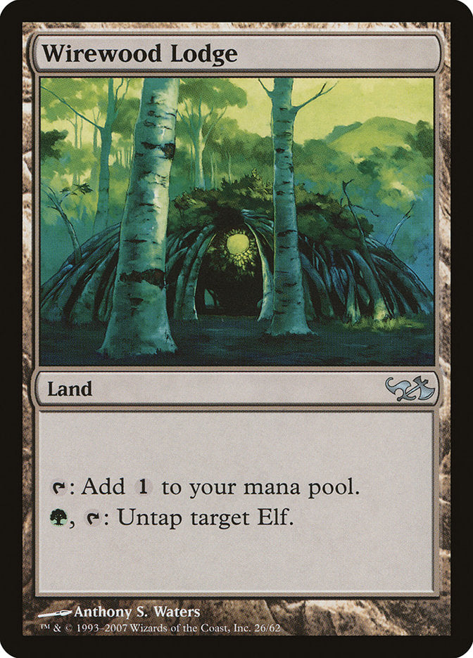 {C} Wirewood Lodge [Duel Decks: Elves vs. Goblins][DDA 026]