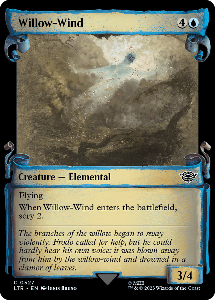 {C} Willow-Wind [The Lord of the Rings: Tales of Middle-Earth Showcase Scrolls][LTR 527]