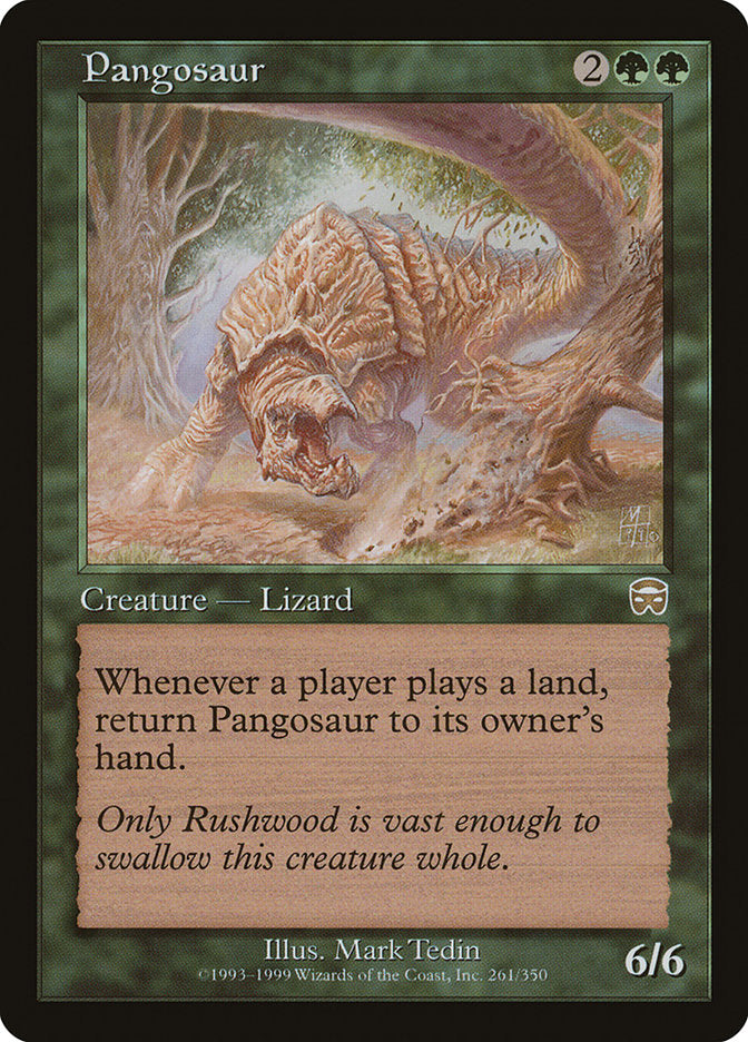 {R} Pangosaur [Mercadian Masques][MMQ 261]
