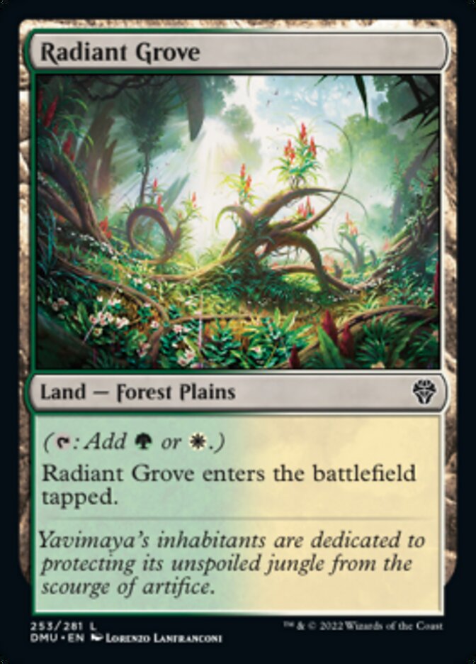 {@C} Radiant Grove [Dominaria United][DMU 253]