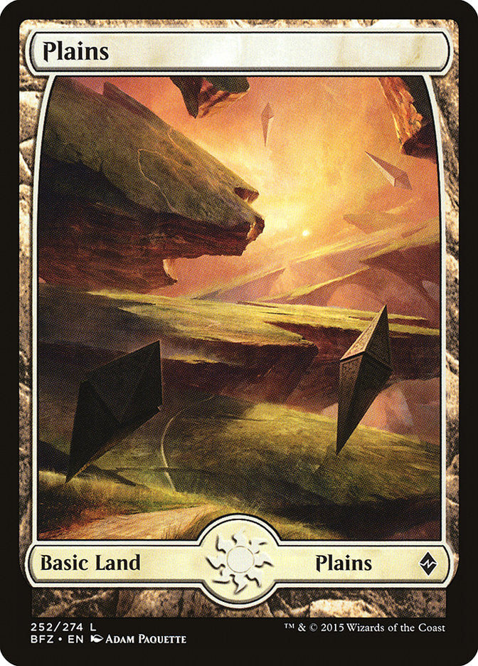 {B}[BFZ 252] Plains (252) [Battle for Zendikar]