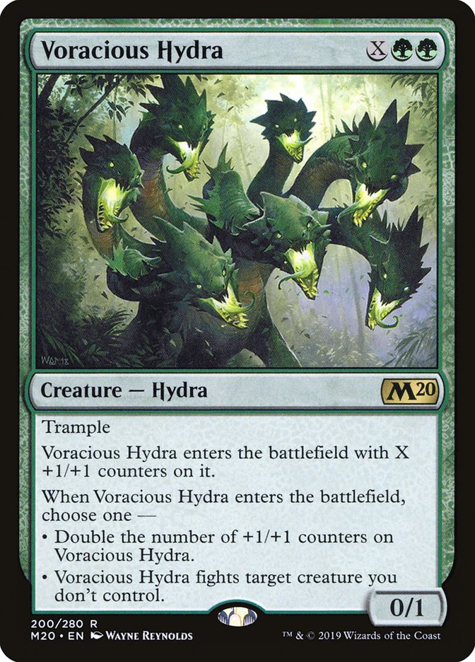 {R} Voracious Hydra [Core Set 2020][M20 200]