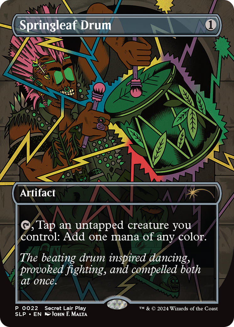 {R} Springleaf Drum [Pro Tour Promos][SLP 022]