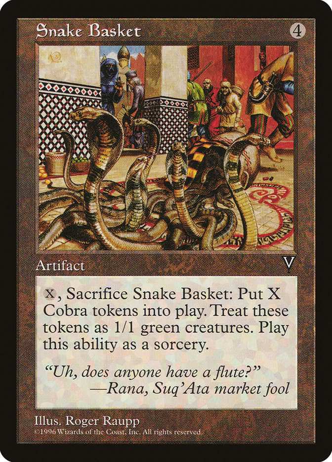 {R} Snake Basket [Visions][VIS 155]