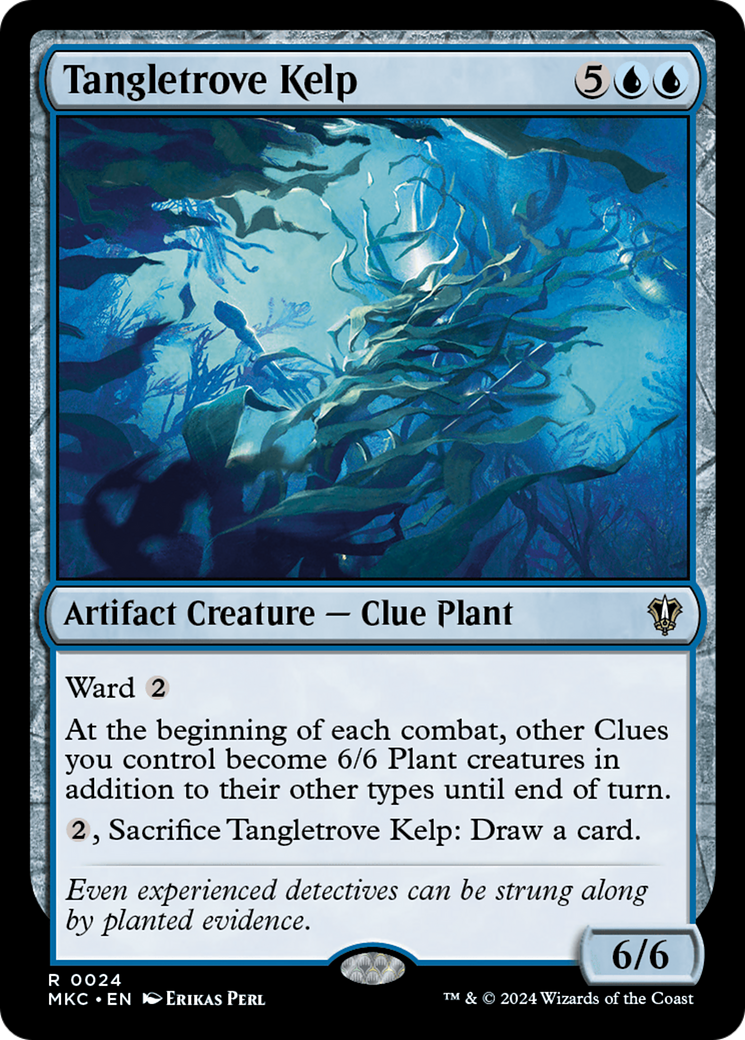 {R} Tangletrove Kelp [Murders at Karlov Manor Commander][MKC 024]