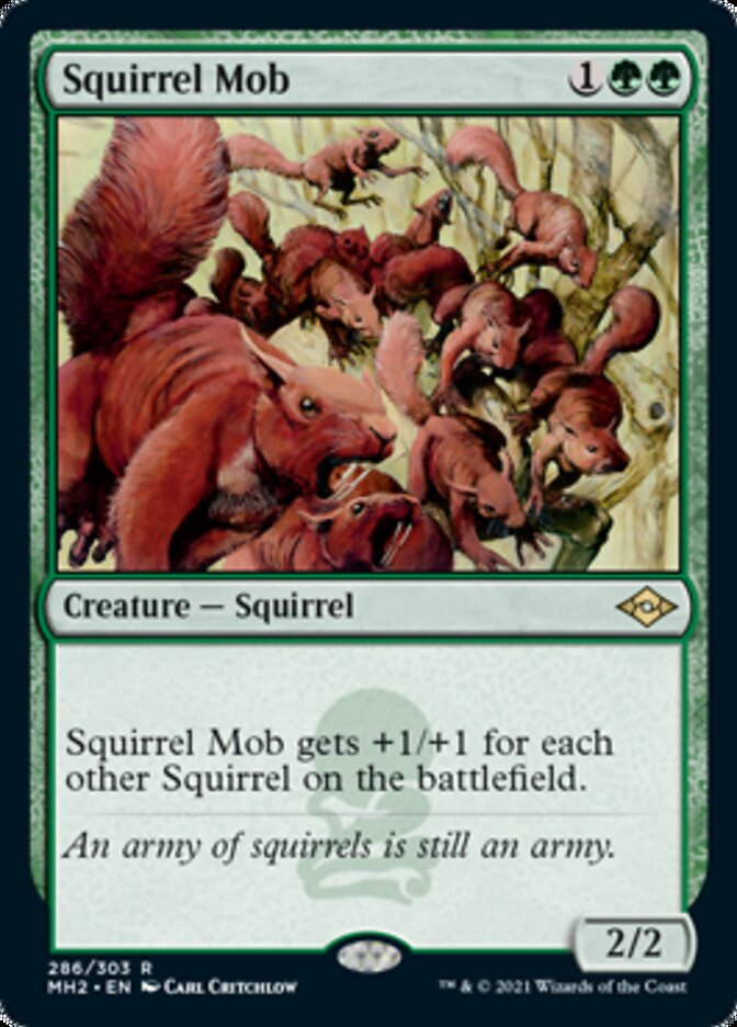 {R} Squirrel Mob (Foil Etched) [Modern Horizons 2][ET MH2 286]