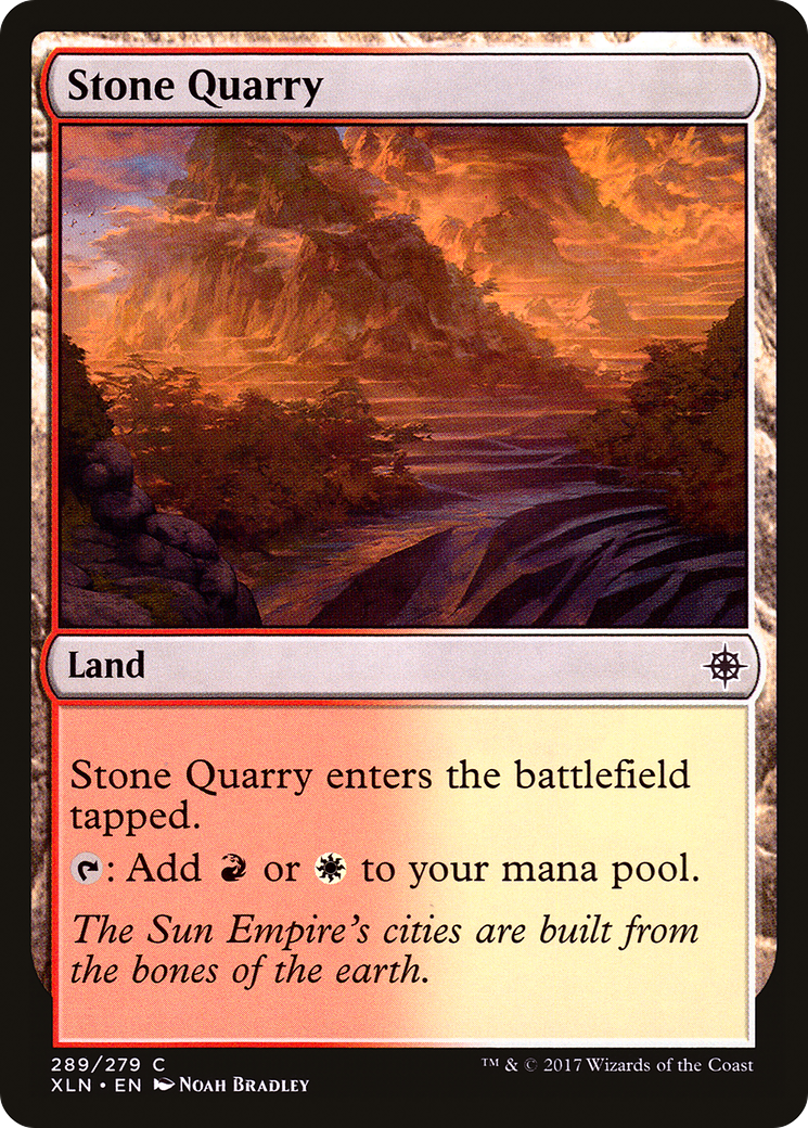 {C} Stone Quarry [Ixalan][XLN 289]