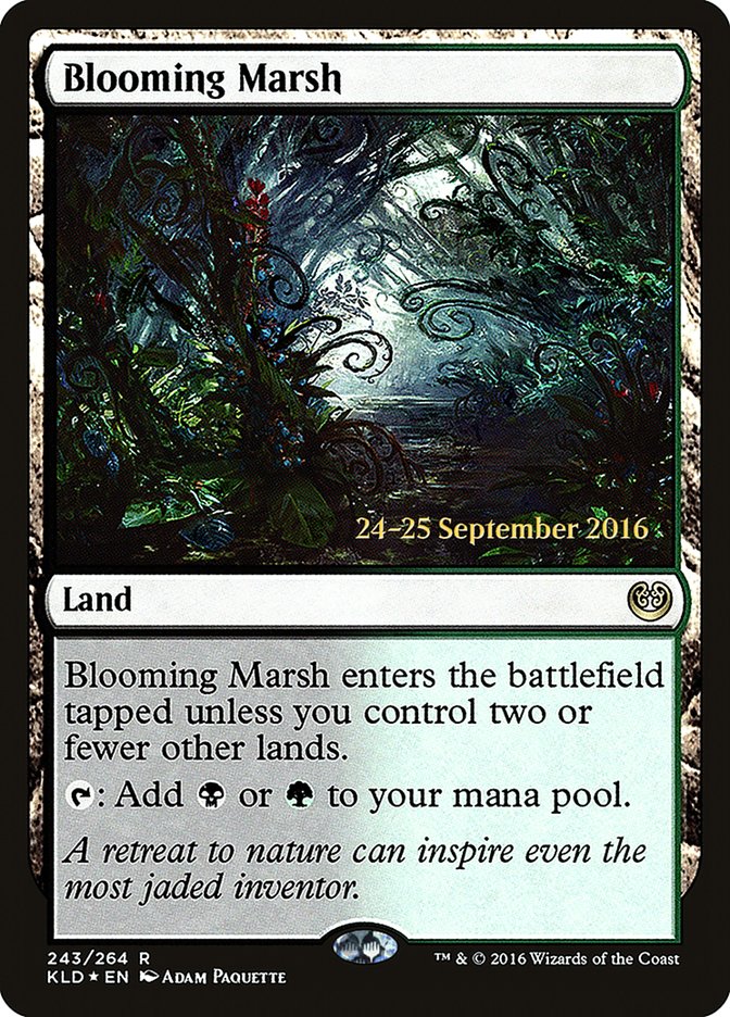 {R} Blooming Marsh [Kaladesh Prerelease Promos][PR KLD 243]