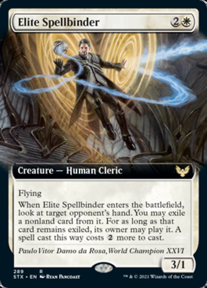 {R} Elite Spellbinder (Extended Art) [Strixhaven: School of Mages][STX 289]