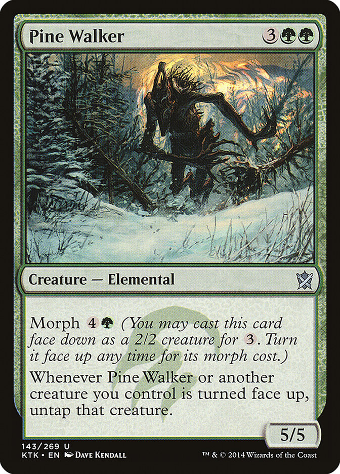 {C} Pine Walker [Khans of Tarkir][KTK 143]