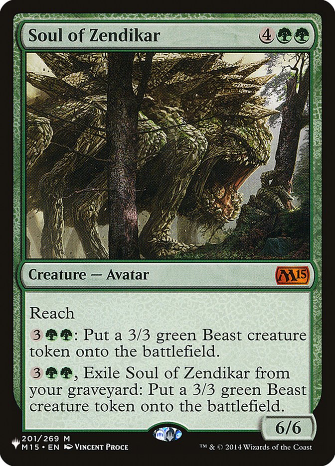 {R} Soul of Zendikar [The List][LS M15 201]