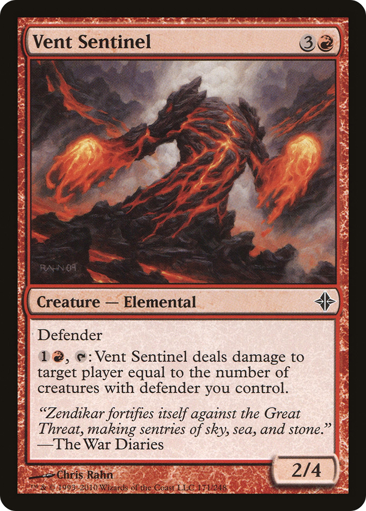 {C} Vent Sentinel [Rise of the Eldrazi][ROE 171]