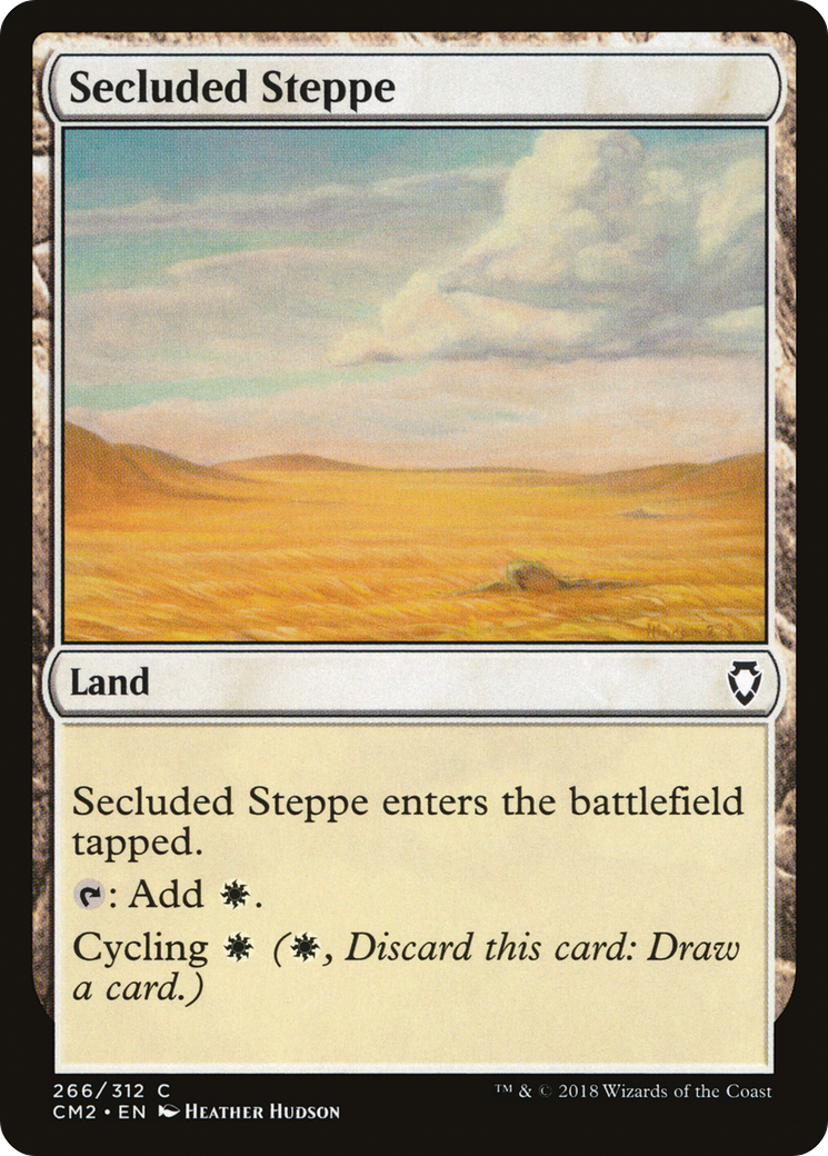 {C} Secluded Steppe [Commander Anthology Volume II][CM2 266]