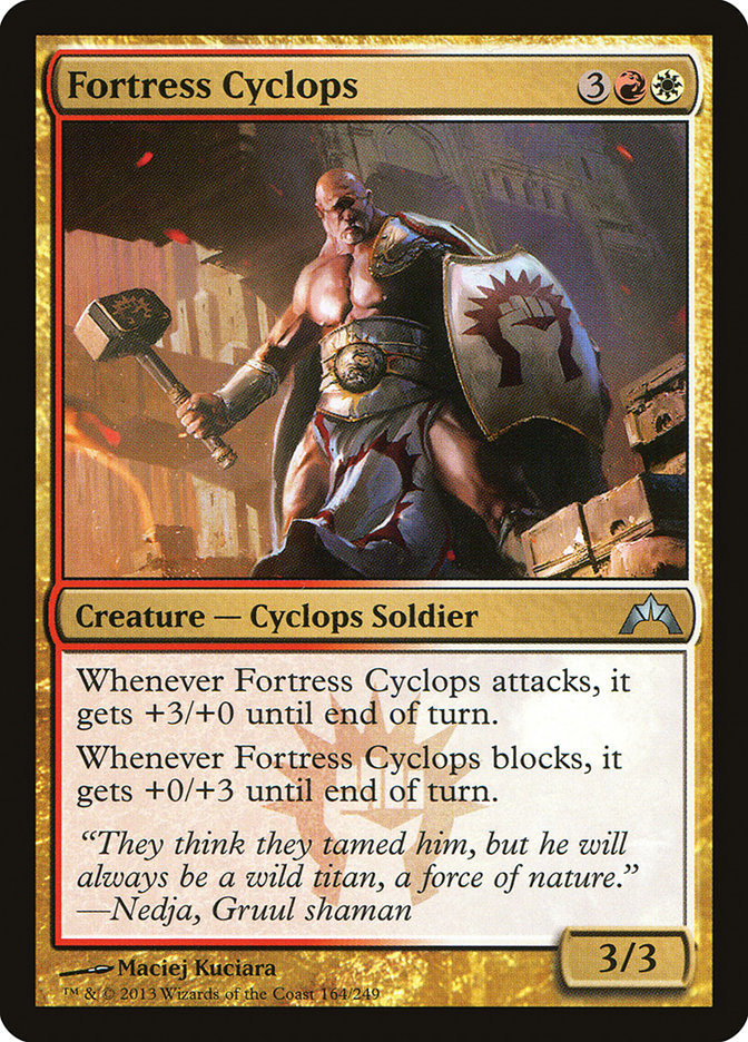 {C} Fortress Cyclops [Gatecrash][GTC 164]