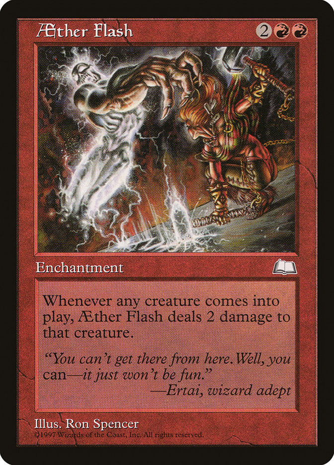 {C} Aether Flash [Weatherlight][WTH 088]