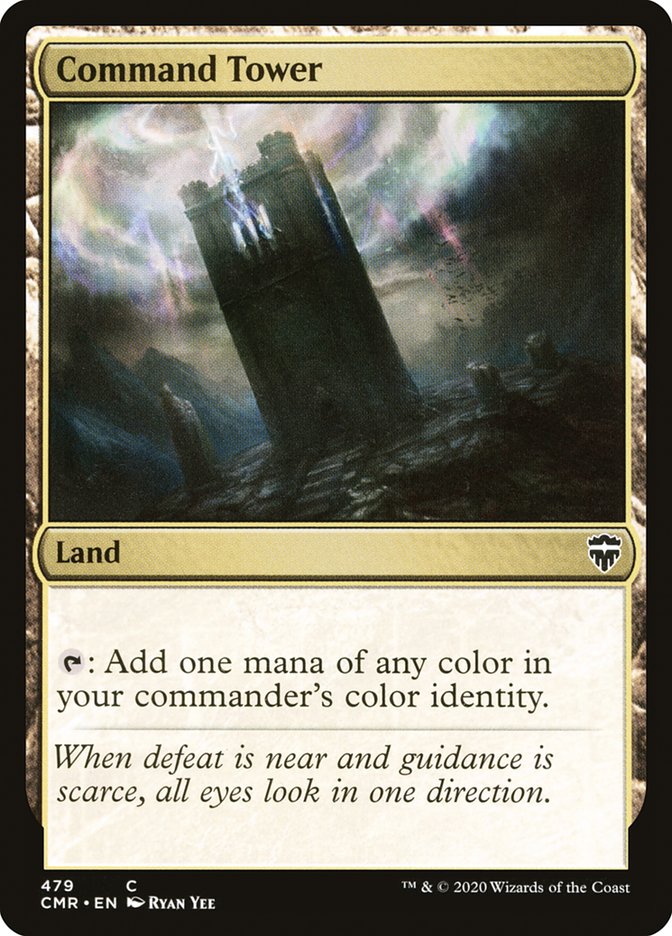 {C} Command Tower (479) [Commander Legends][CMR 479]