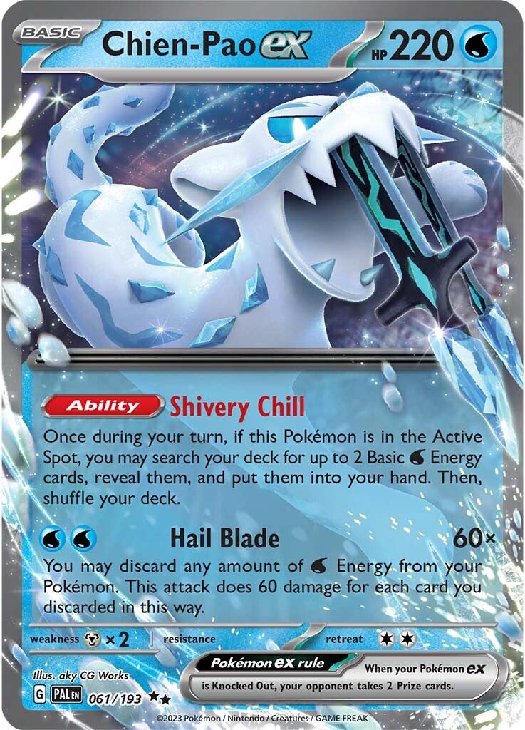 [PKM-R] Chien-Pao ex (061/193) [Scarlet & Violet: Paldea Evolved]