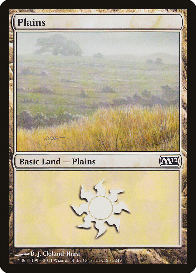 {B}[M12 231] Plains (231) [Magic 2012]