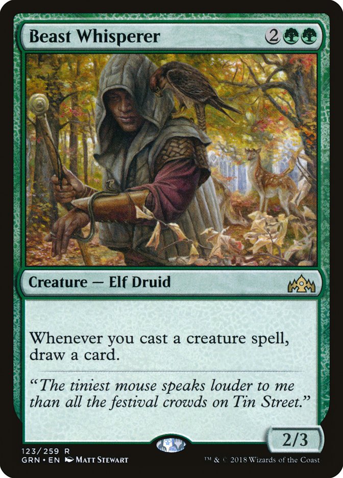 {R} Beast Whisperer [Guilds of Ravnica][GRN 123]