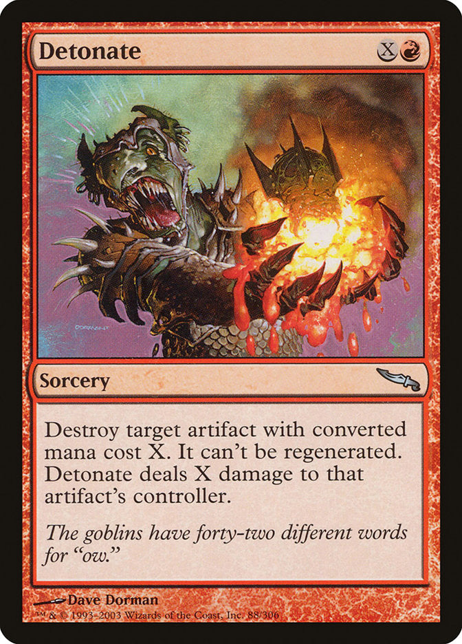 {C} Detonate [Mirrodin][MRD 088]