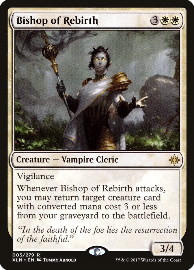 {R} Bishop of Rebirth [Ixalan][XLN 005]