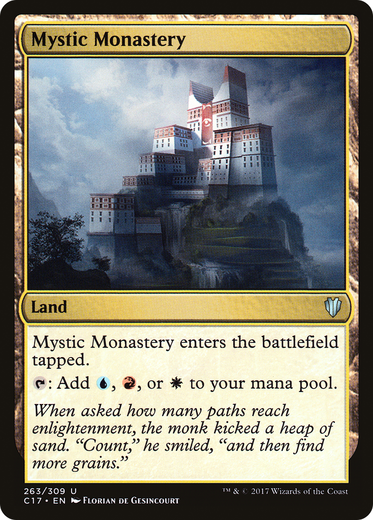 {C} Mystic Monastery [Commander 2017][C17 263]