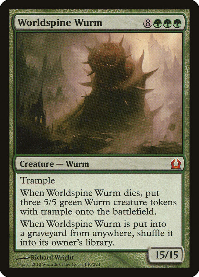 {R} Worldspine Wurm [Return to Ravnica][RTR 140]