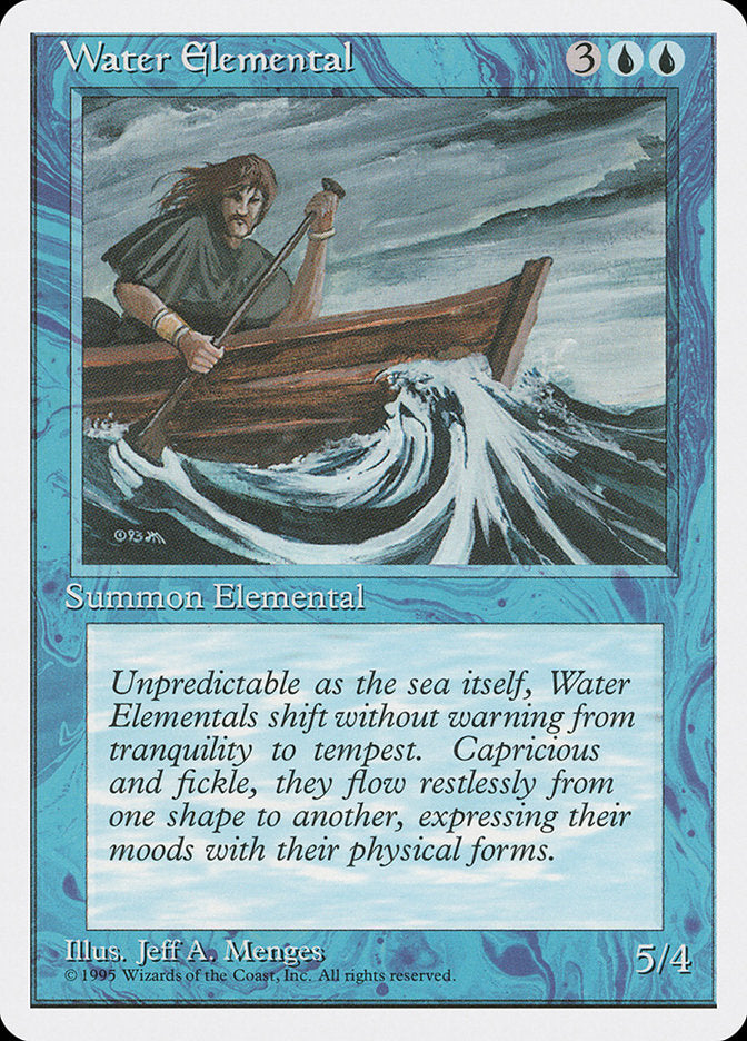 {C} Water Elemental [Fourth Edition][4ED 115]