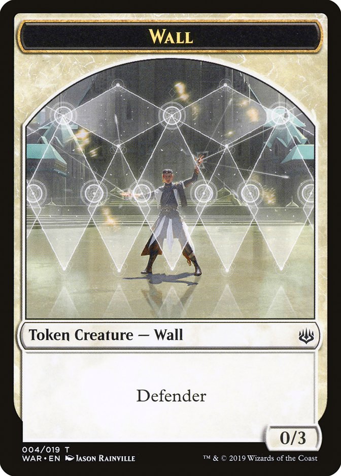 {T} Wall Token [War of the Spark Tokens][TWAR 004]