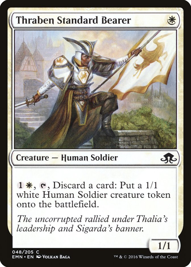 {C} Thraben Standard Bearer [Eldritch Moon][EMN 048]