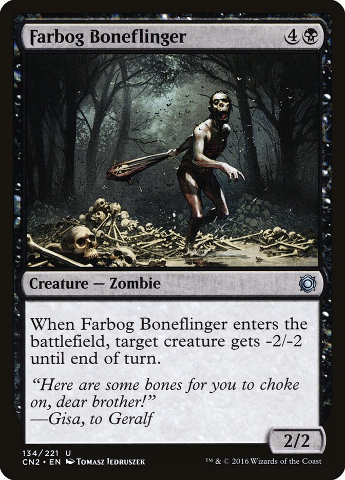 {C} Farbog Boneflinger [Conspiracy: Take the Crown][CN2 134]