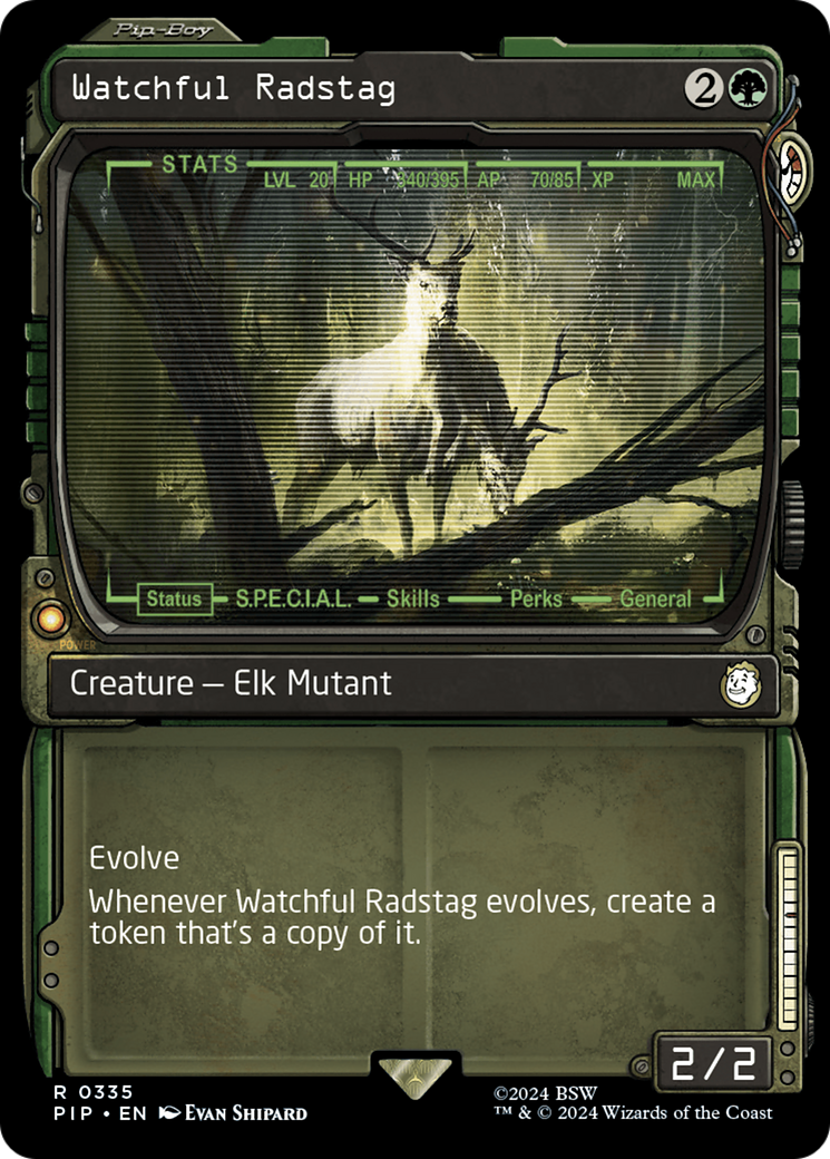 {R} Watchful Radstag (Showcase) [Fallout][PIP 335]