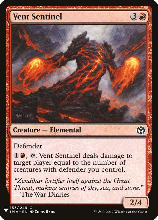 {C} Vent Sentinel [Mystery Booster][MB1 IMA 153]